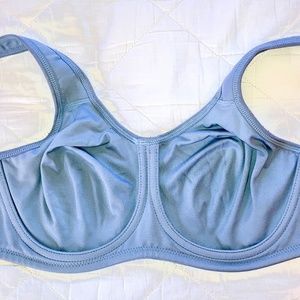 Wacoal Simone Underwire Sport Bra, 34D, Chantilly blue